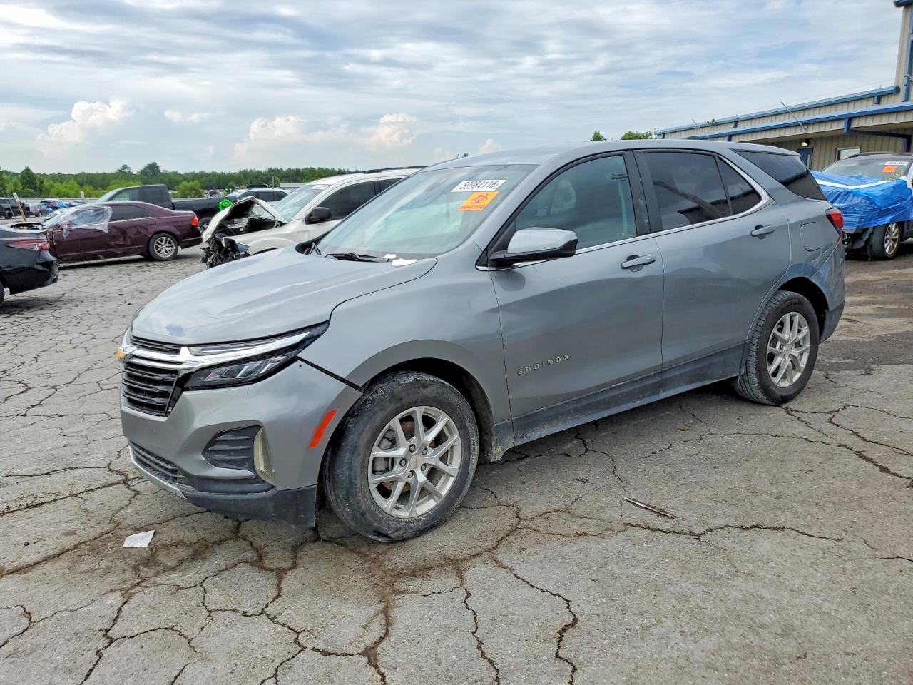 2024 Chevrolet Equinox LT, VIN 3GNAXKEG7RS149603 — Вода / потоп