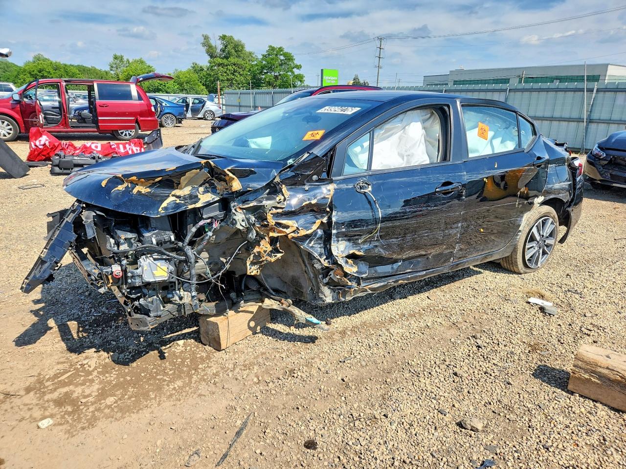 2024 Nissan Versa SV, VIN 3N1CN8EV3RL918751 — Rollover