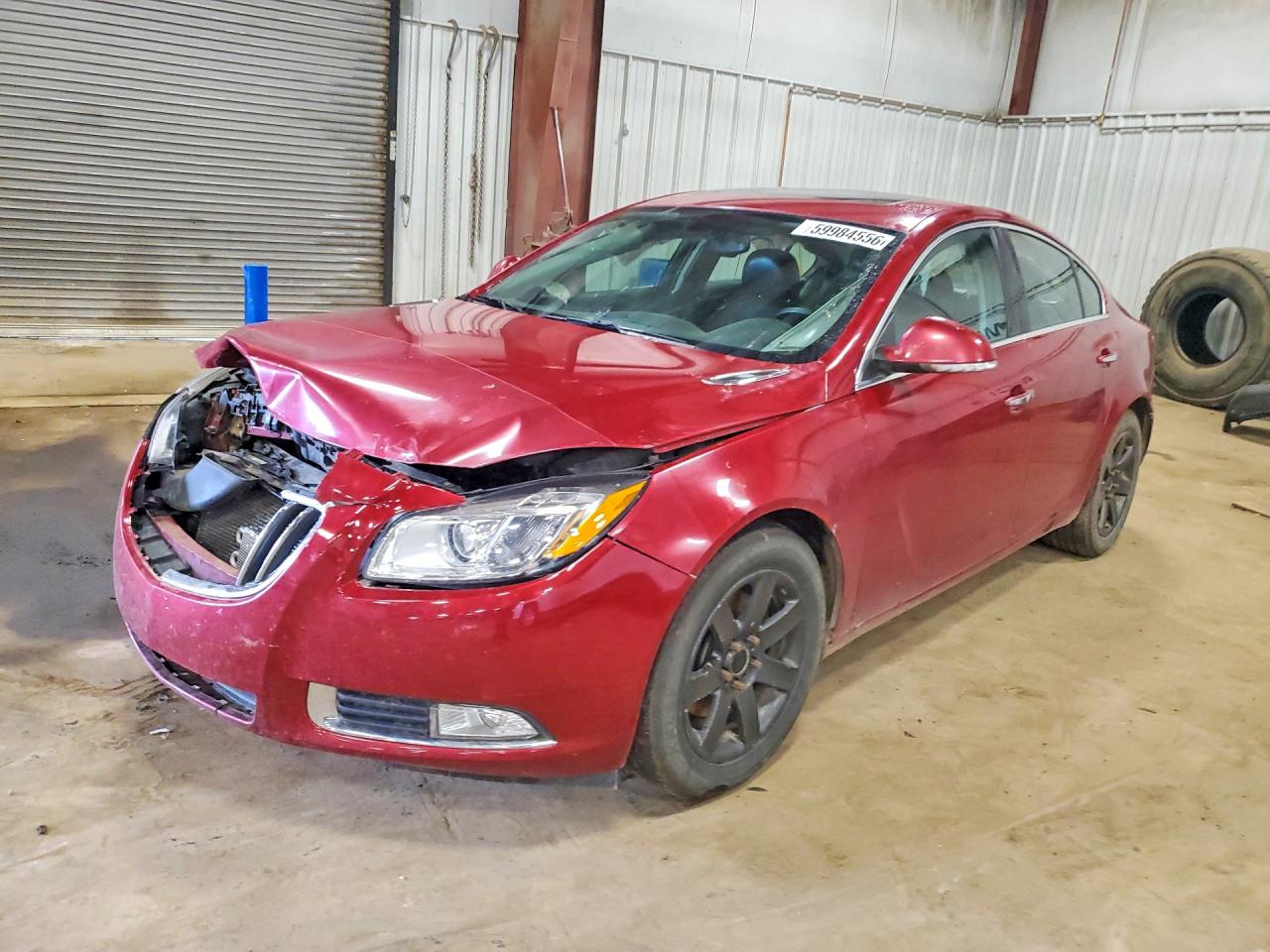 2012 Buick Regal, VIN 2G4GU5EV2C9166143 — Front end