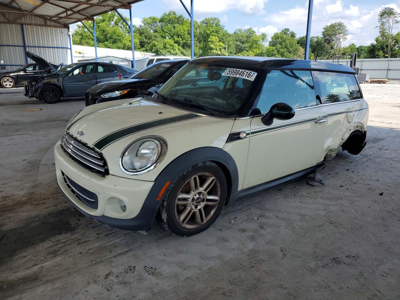 2013 MINI Clubman, VIN WMWZF3C54DT490412 — Зад