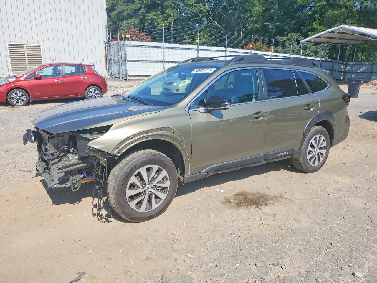 2024 Subaru Outback Premium, VIN 4S4BTAFC1R3271423 — Front end