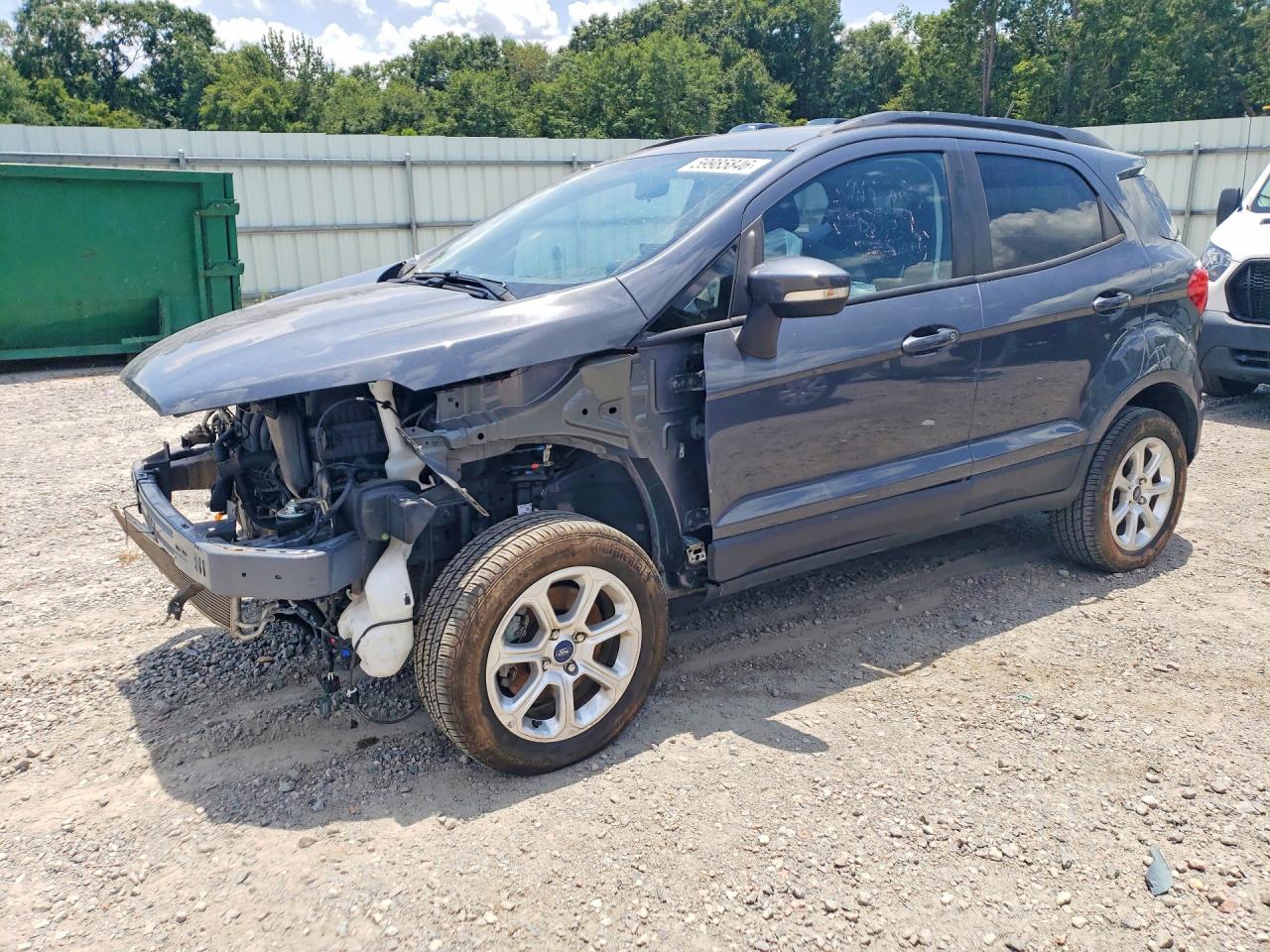 2022 Ford EcoSport SE, VIN MAJ6S3GL9NC471291 — Front end