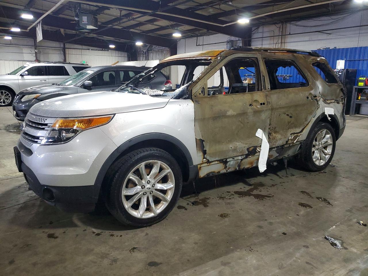 2015 Ford Explorer XLT, VIN 1FM5K8D89FGC61847 — Burn