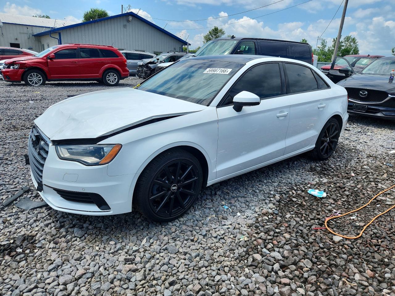 2016 Audi A3 Premium, VIN WAUA7GFF7G1019473 — Front end