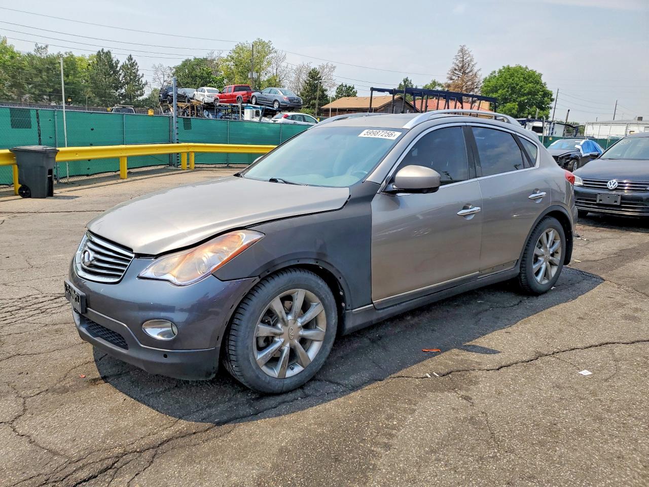 2010 Infiniti EX Journey, VIN JN1AJ0HR8AM755284 — Front end