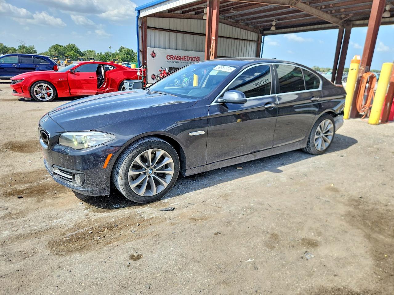 2016 BMW 5 Series 528i, VIN WBA5A5C5XGD528863 — Rear end