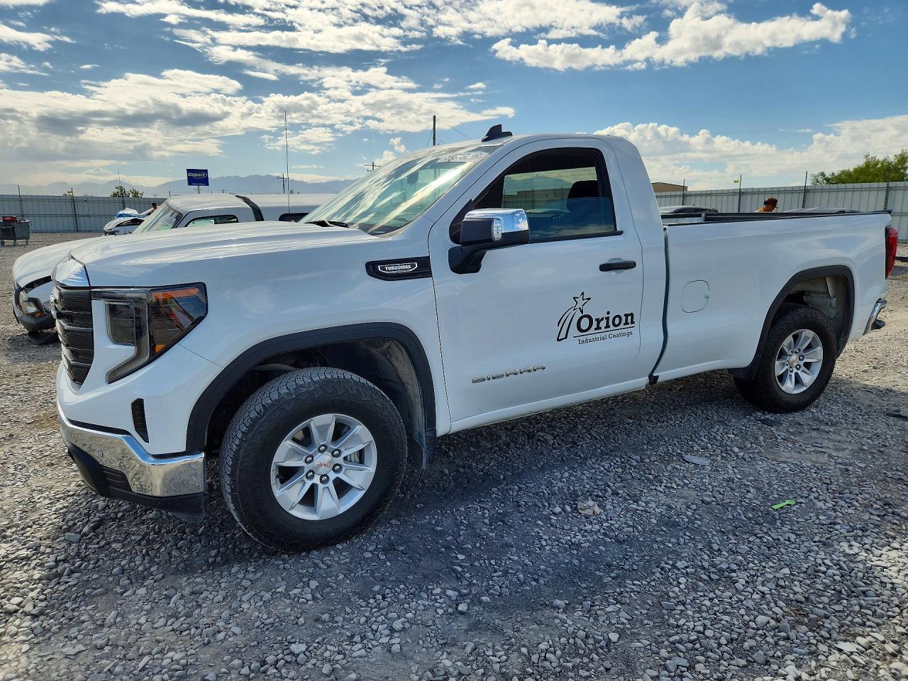 2024 GMC Sierra 1500 Pro, VIN 3GTNHAEK1RG447749 — Rear end