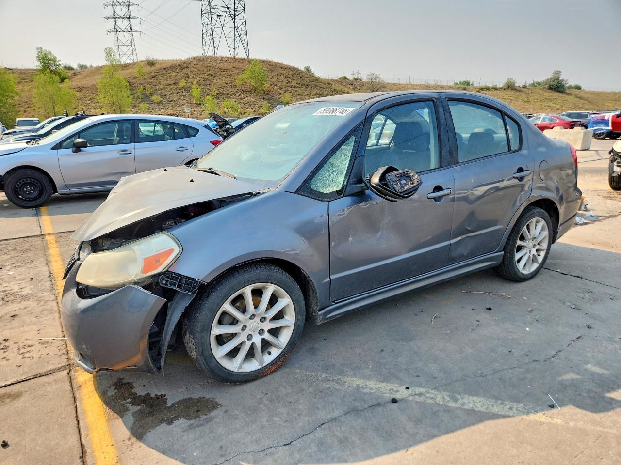 2008 Suzuki SX4 Convenience, VIN JS2YC415385105261 — Front end