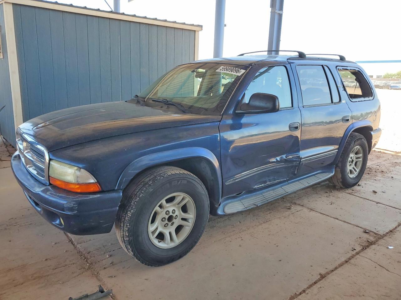 2002 Dodge Durango, VIN 1B4HR48Z42F210052 — Side
