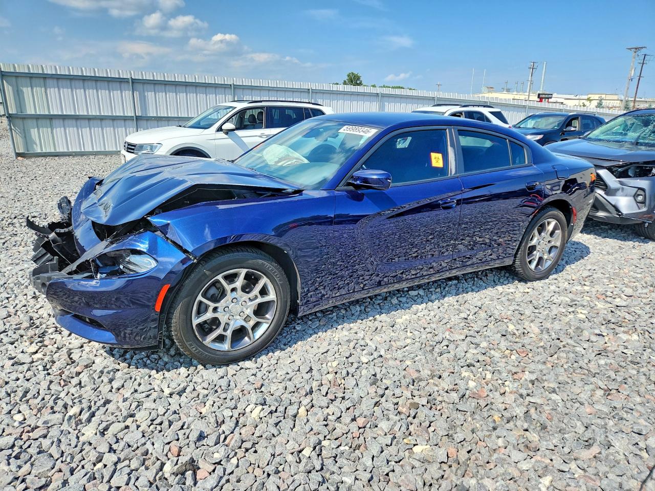 2015 Dodge Charger SE, VIN 2C3CDXFG6FH827850 — Front end