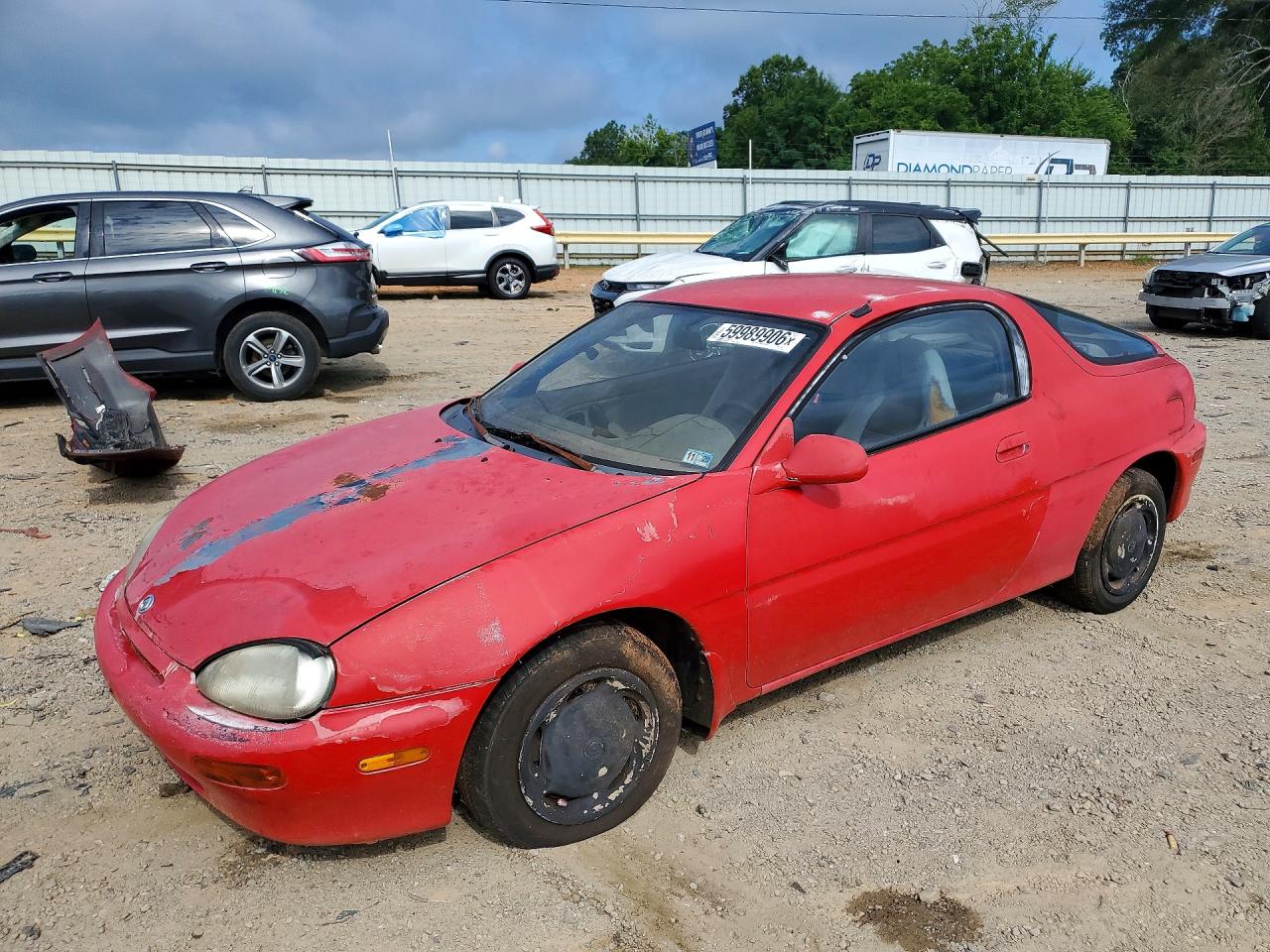 1993 Mazda MX3, VIN JM1EC4310P0229717 — Mechanical