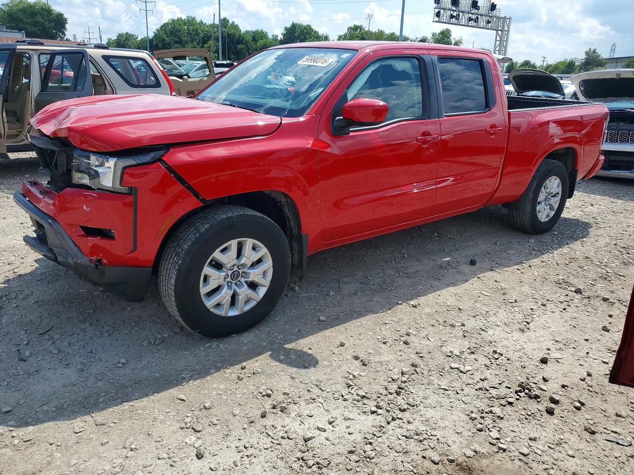 2024 Nissan Frontier SV, VIN 1N6ED1FK4RN617987 — Front end