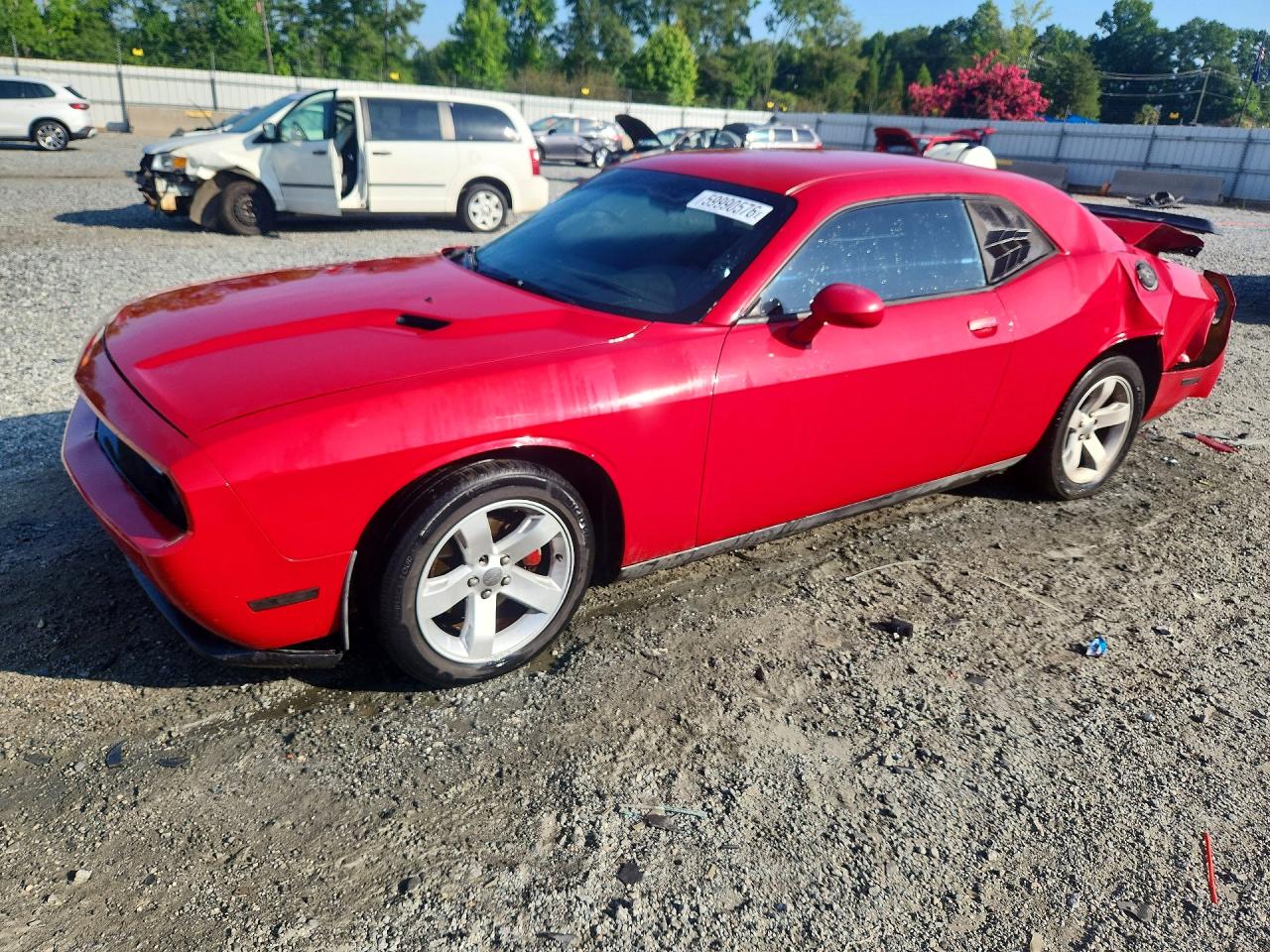 2013 Dodge Challenger SXT, VIN 2C3CDYAG5DH524424 — Rear end
