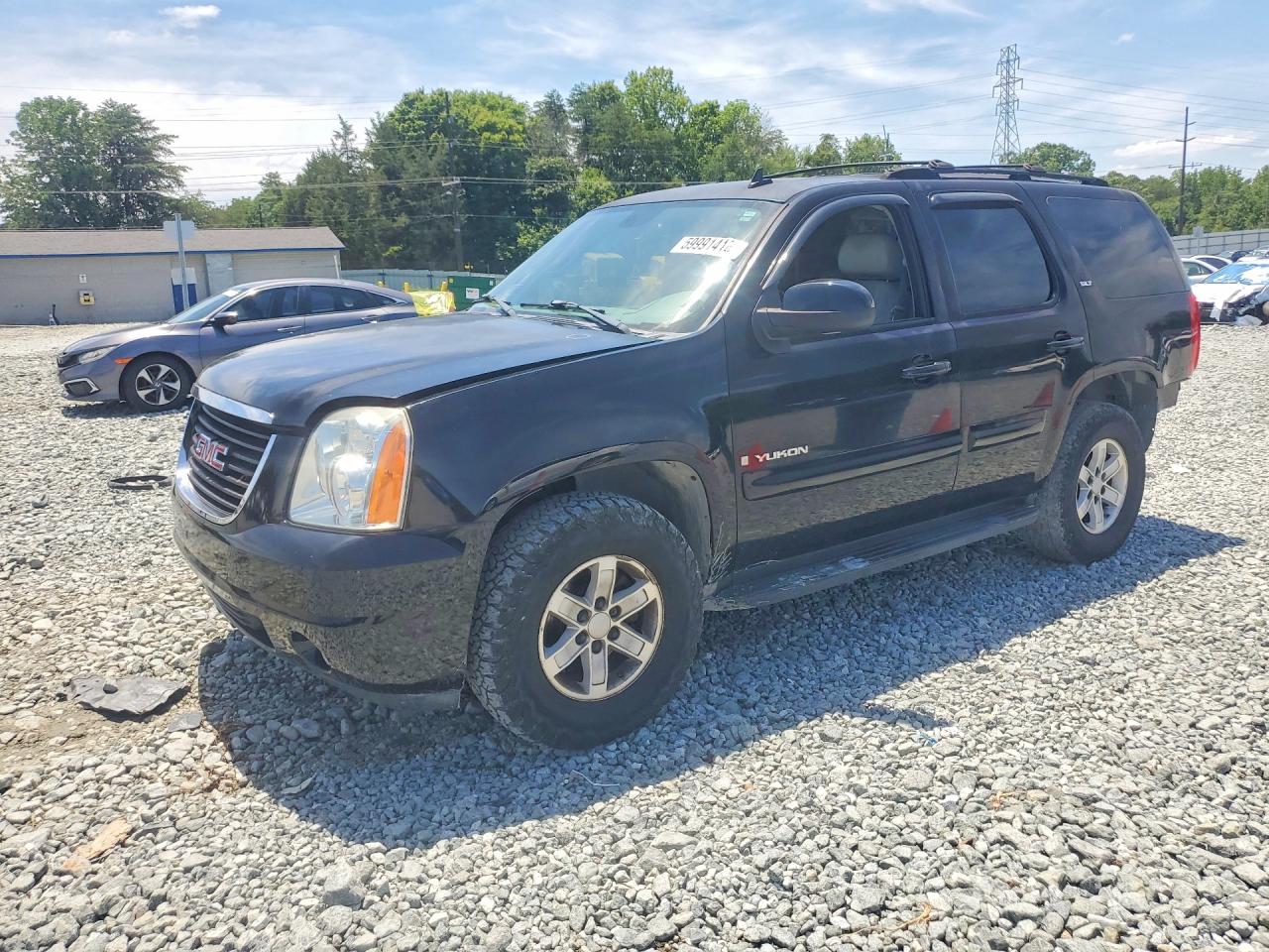 2007 GMC Yukon SLT, VIN 1GKFK13007R166566 — Rear end