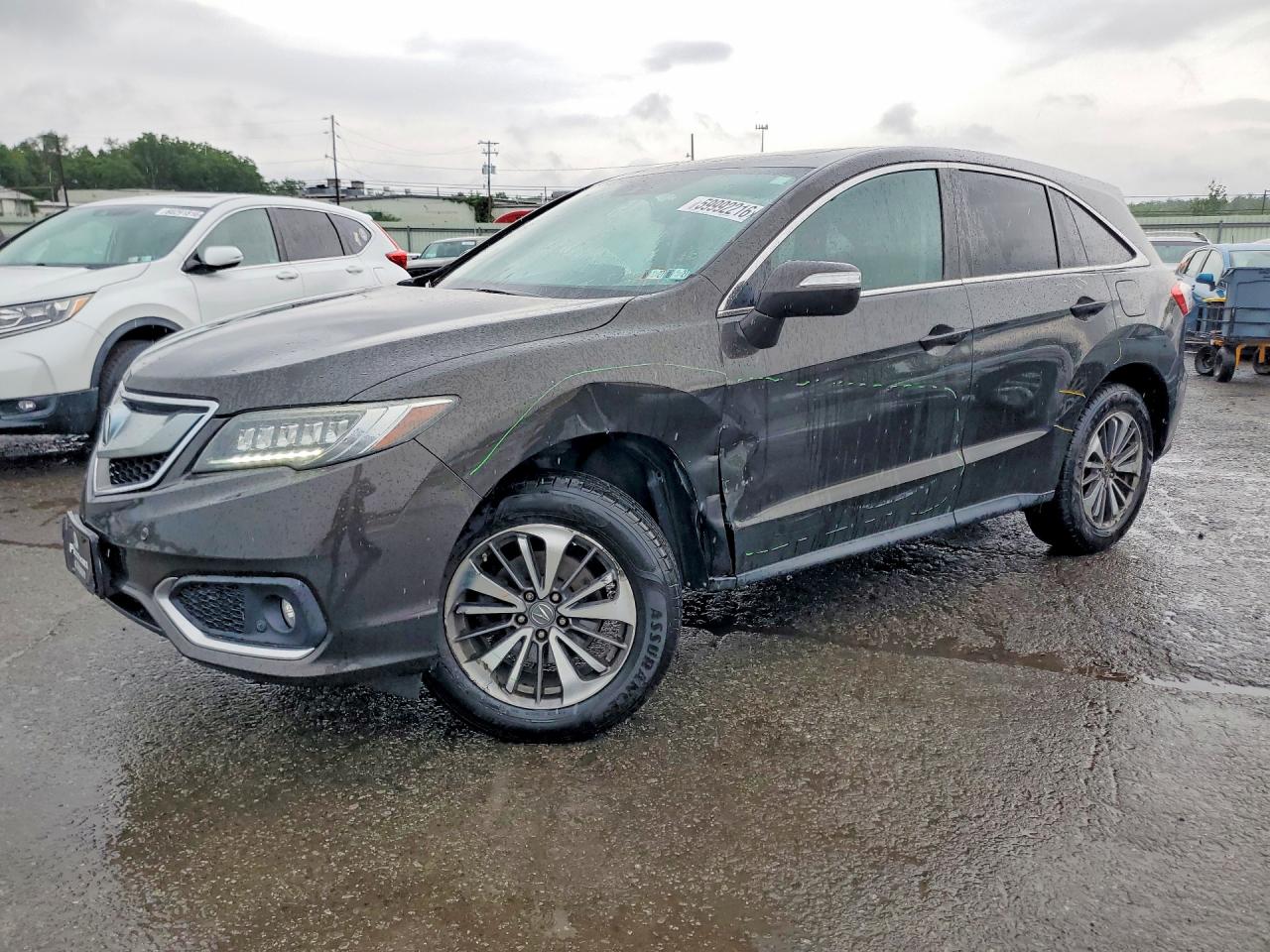 2016 Acura RDX Advance, VIN 5J8TB4H7XGL001182 — Undercarriage