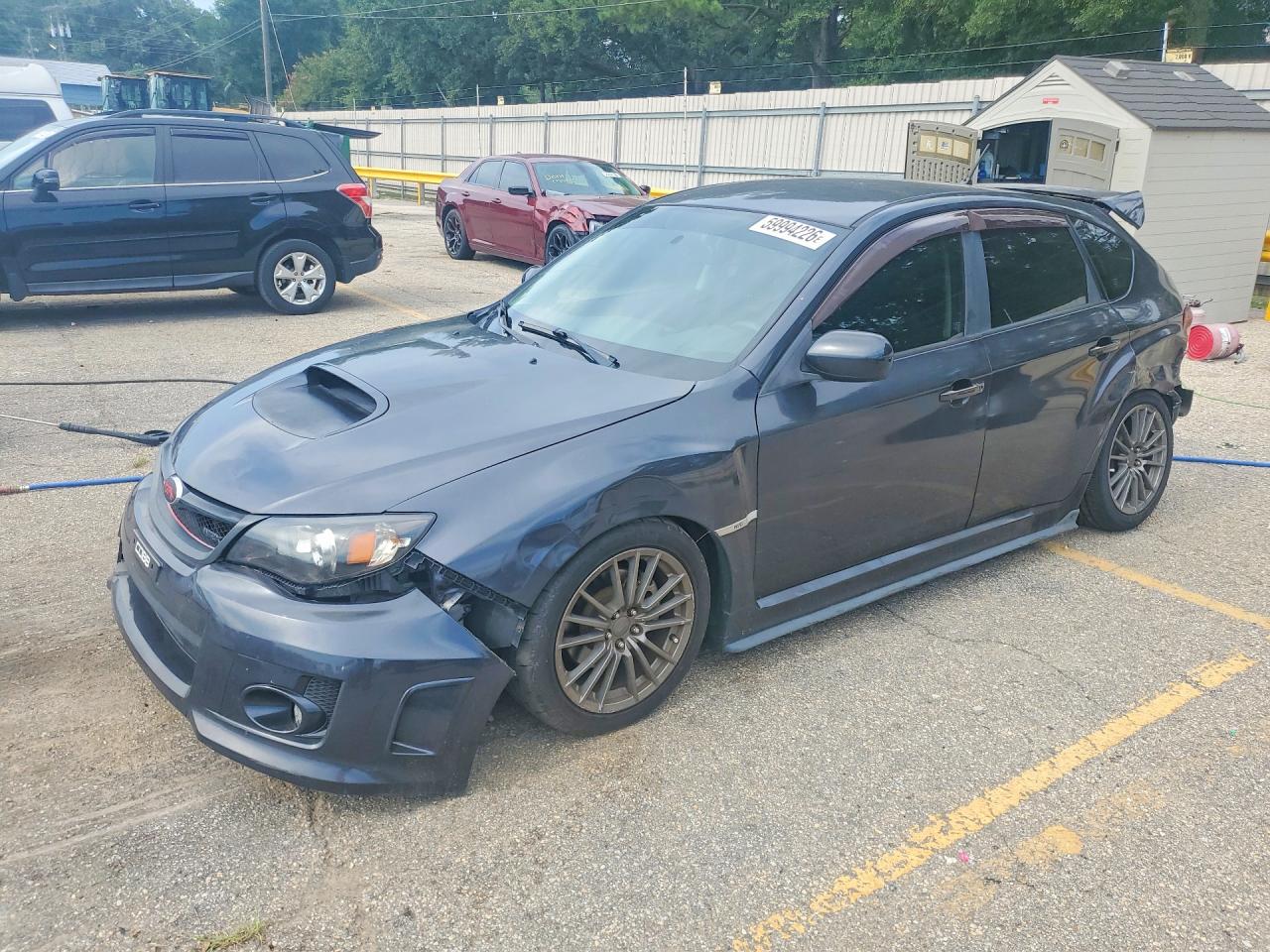 2012 Subaru WRX WRX Premium, VIN JF1GR7E67CG234082 — Rear end
