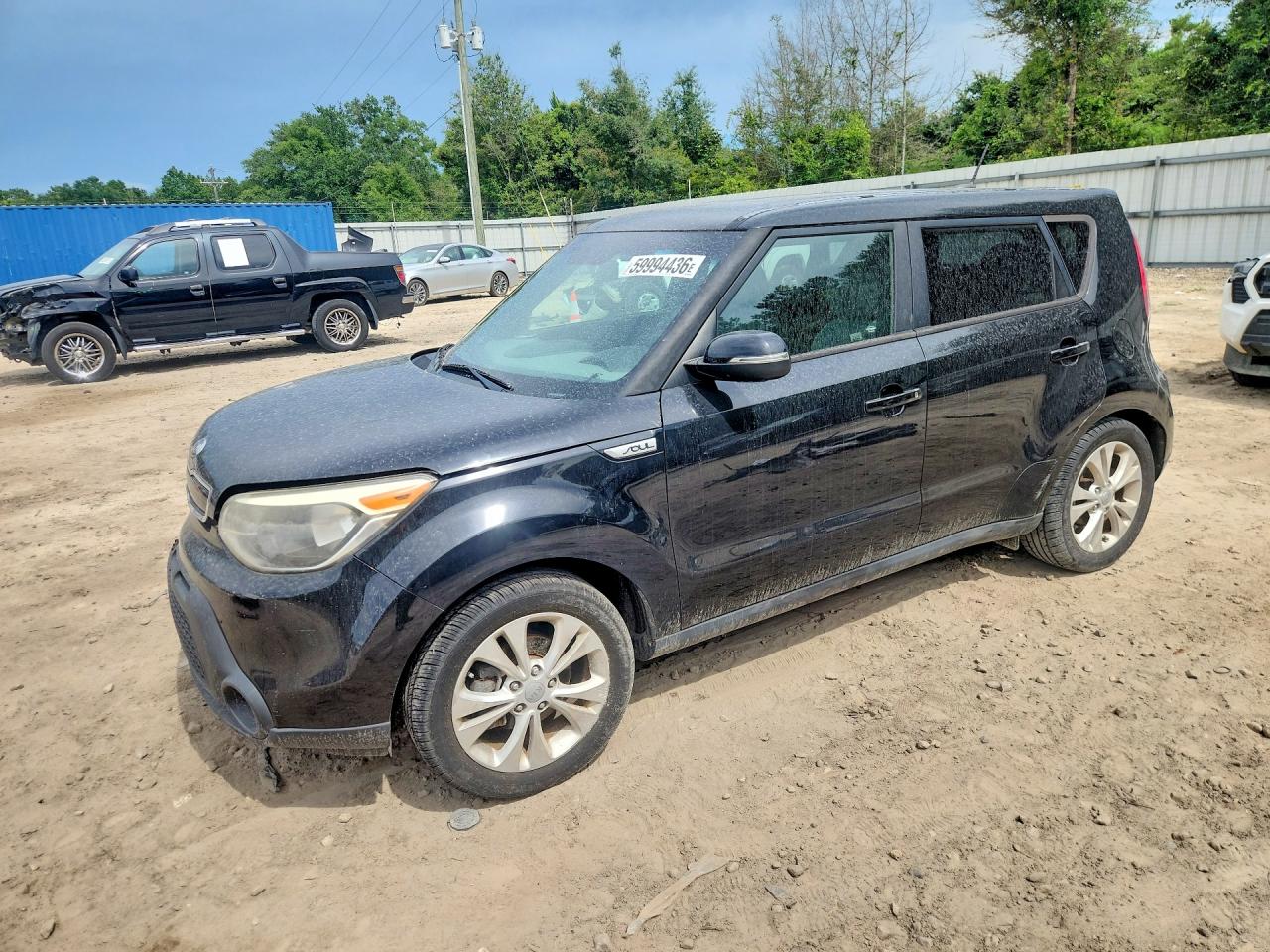 2014 Kia Soul +, VIN KNDJP3A55E7012283 — Front end