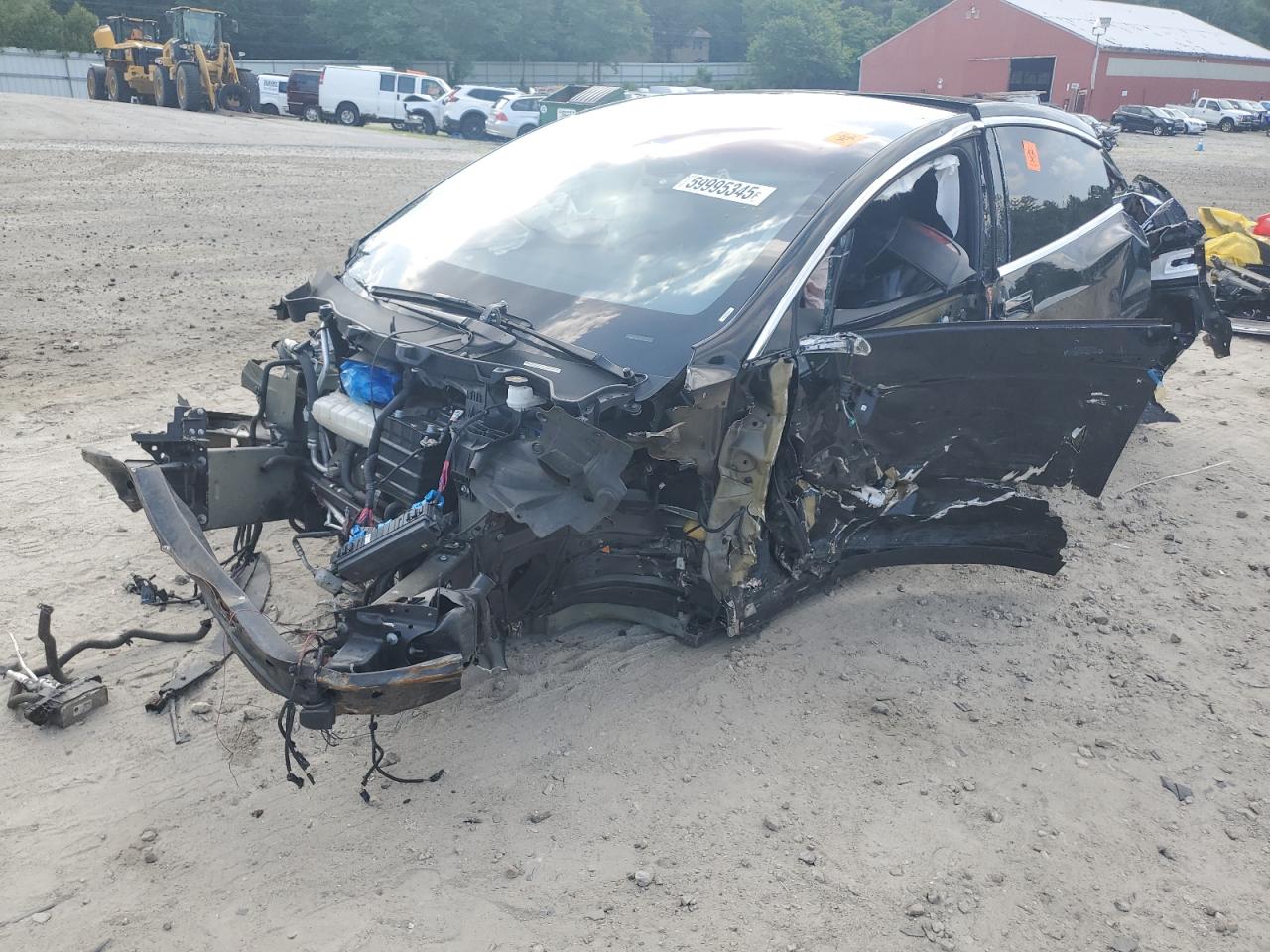 2019 Tesla Model X P100D, VIN 5YJXCBE44KF186126 — All over