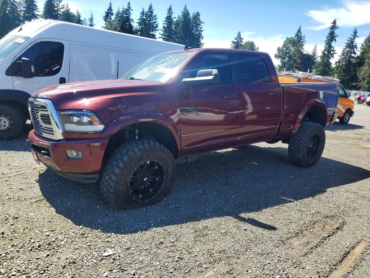 2016 Ram 3500 Laramie, VIN 3C63R3EL8GG386557 — Rollover