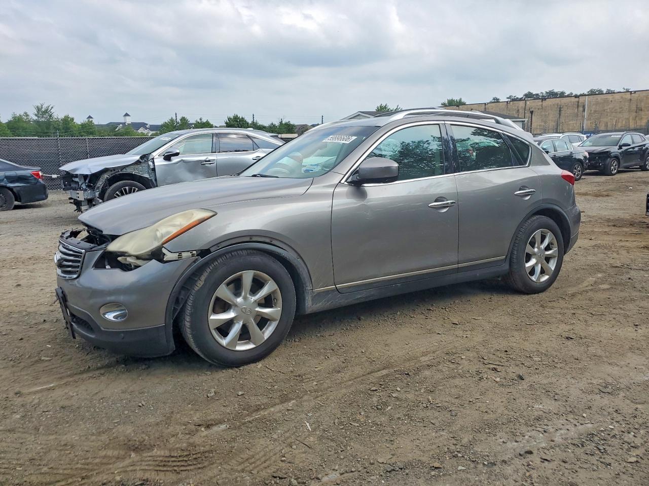 2010 Infiniti EX Journey, VIN JN1AJ0HR4AM754472 — Front end