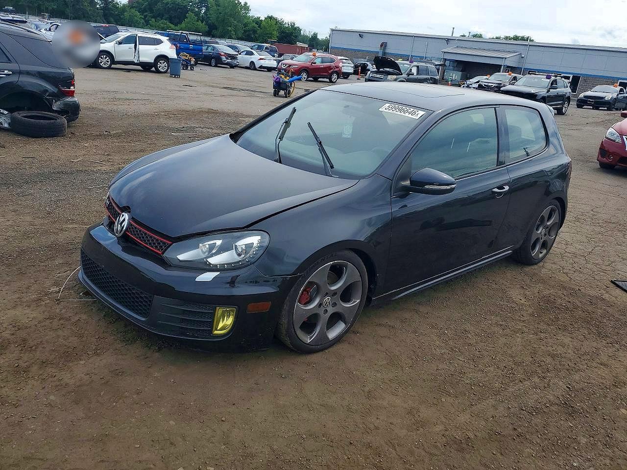 2012 Volkswagen Golf GTI PZEV, VIN WVWFD7AJ0CW012990 — Front end