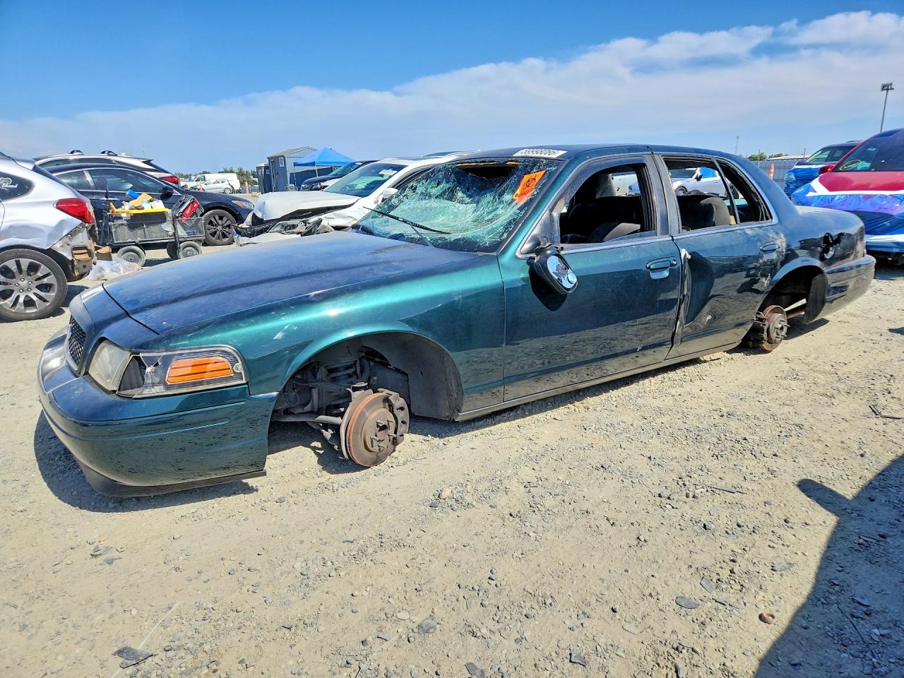 2006 Ford Police Interceptor, VIN 2FAFP71WX6X131664 — Rollover