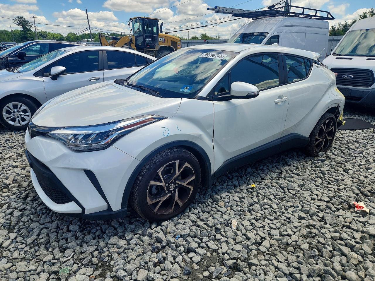 2021 Toyota C-HR XLE, VIN JTNKHMBX7M1097616 — Rear end