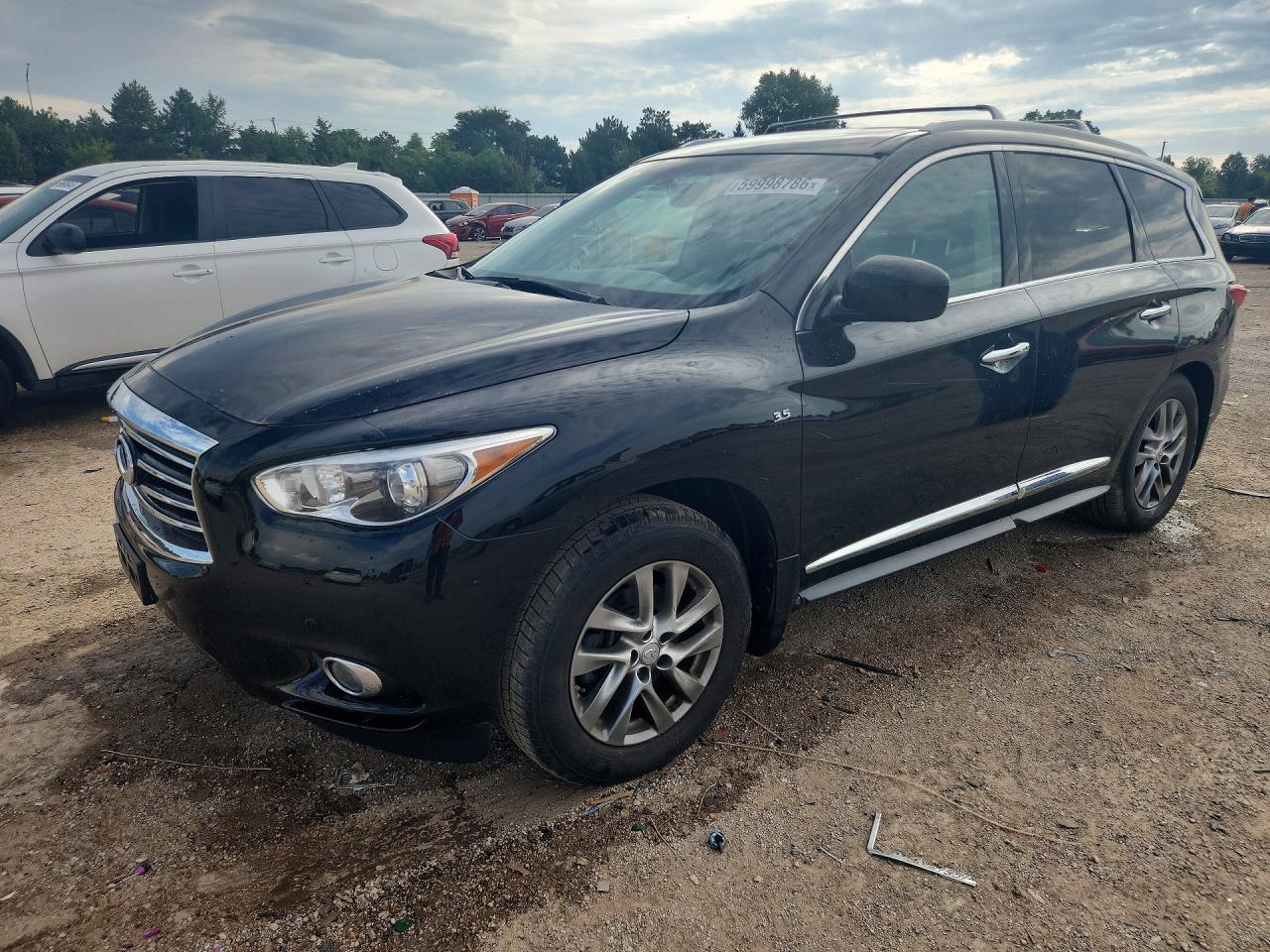 2015 Infiniti QX60, VIN 5N1AL0MM5FC556302 — Side