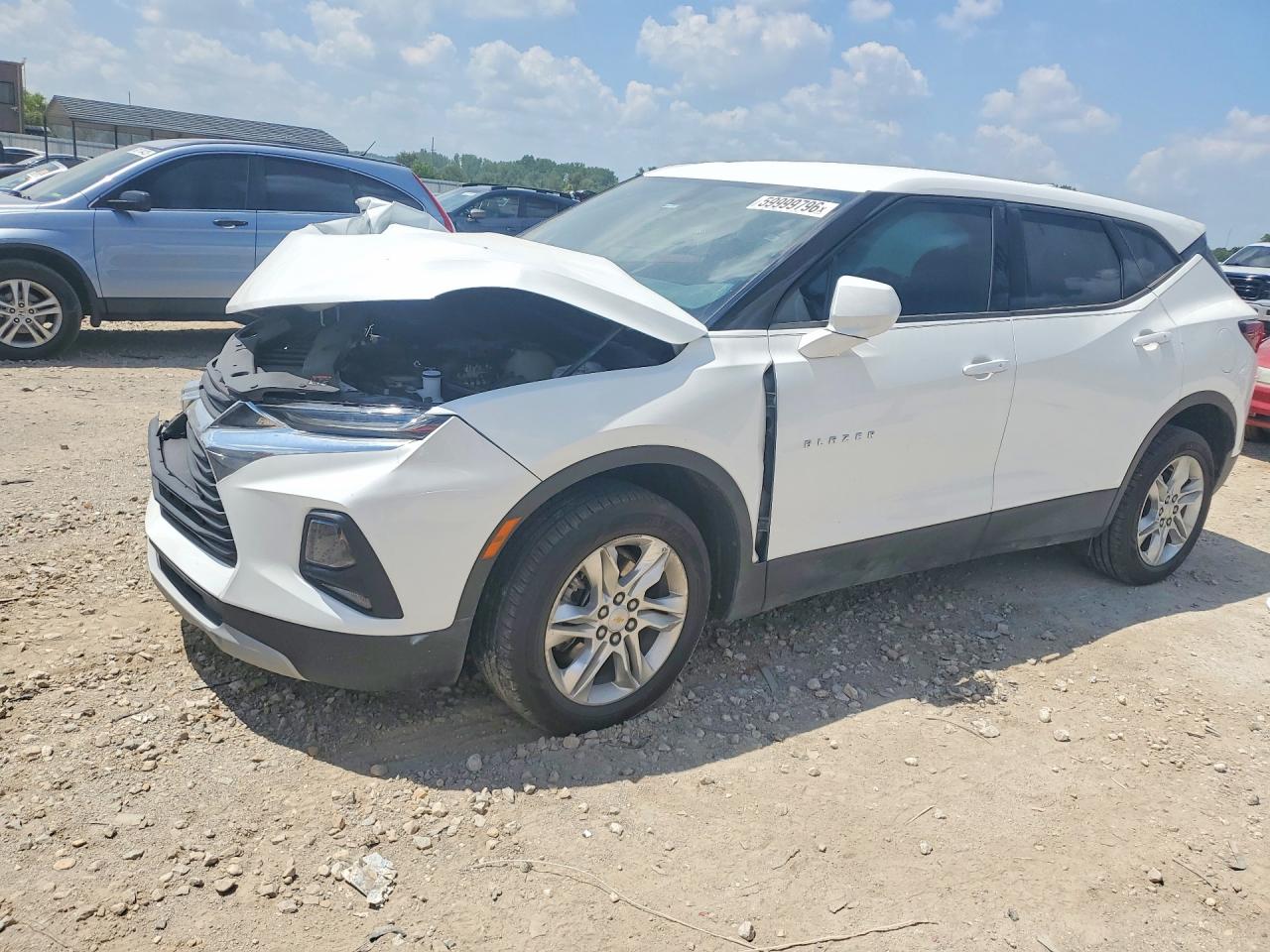 2021 Chevrolet Blazer LT, VIN 3GNKBBRA3MS537199 — Front end