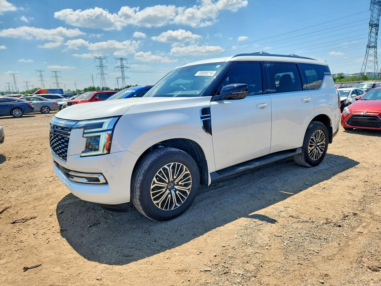 2025 Nissan Armada Platinum, VIN JN8AY3EB9S9101839 — Side