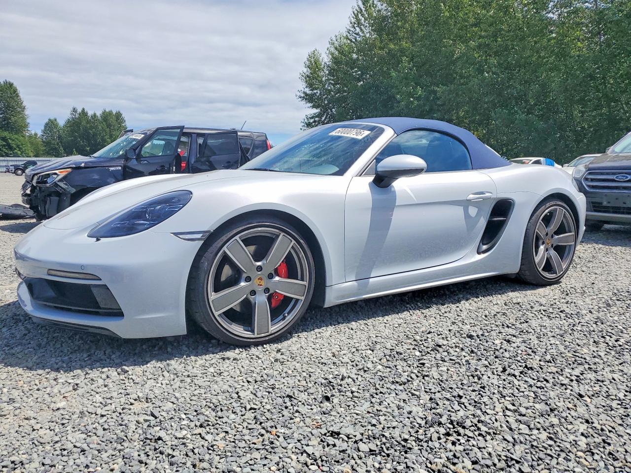 2025 Porsche 718 Boxster GTS 4.0, VIN WP0CD2A88SK231205 — Vandalism