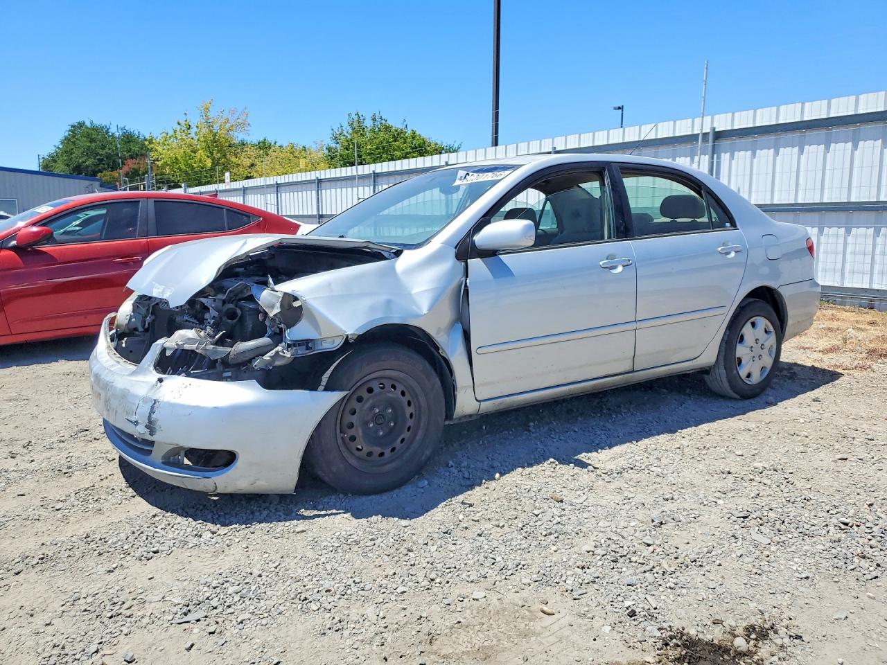 2008 Toyota Corolla CE, VIN 1NXBR32E58Z972637 — Front end