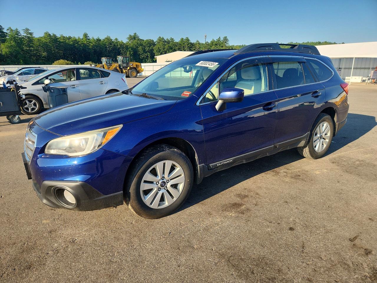 2015 Subaru Outback Premium, VIN 4S4BSACC2F3265746 — Днище