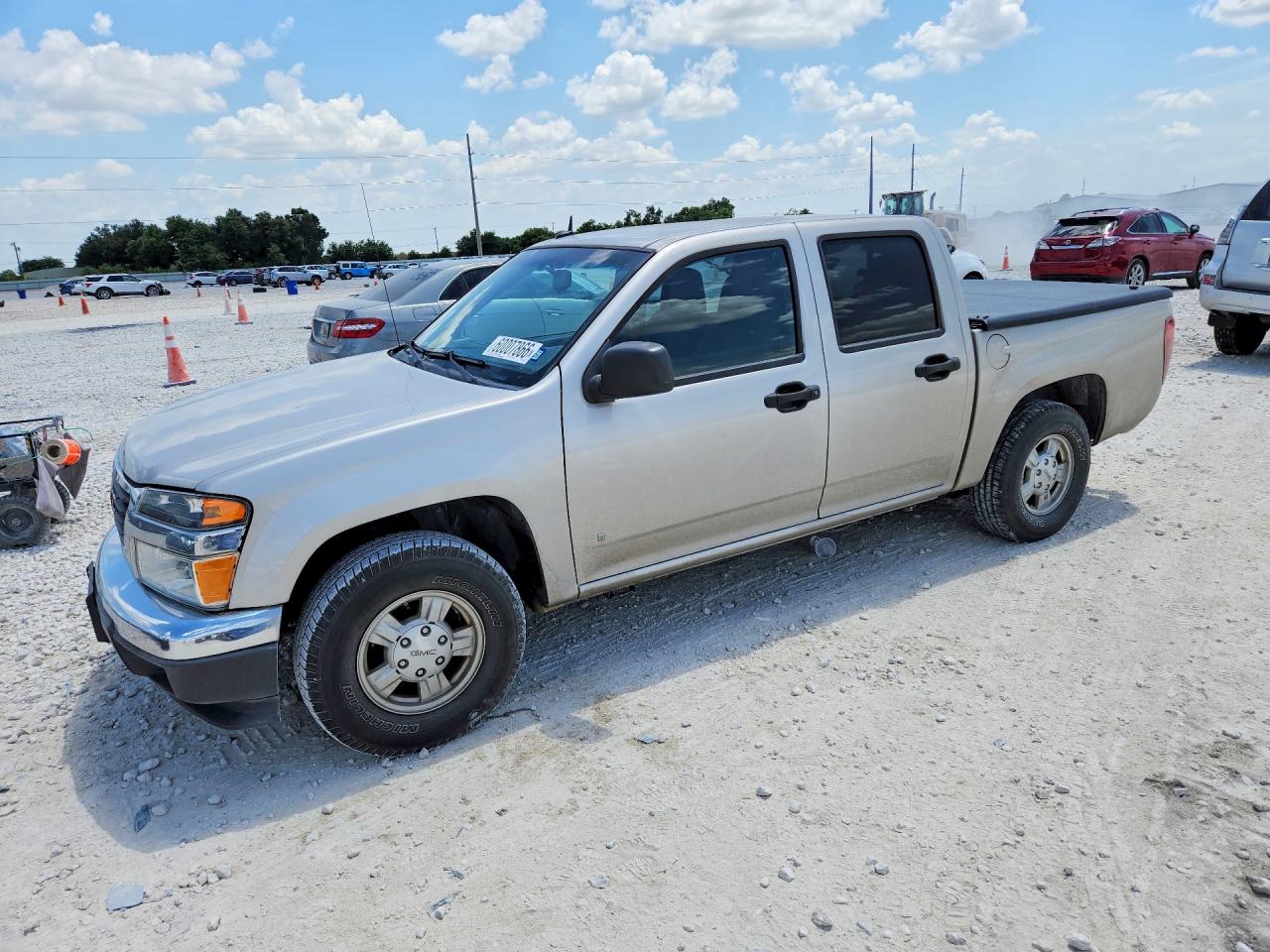 2008 GMC Canyon SLE2, VIN 1GTCS13E188125879 — Зад