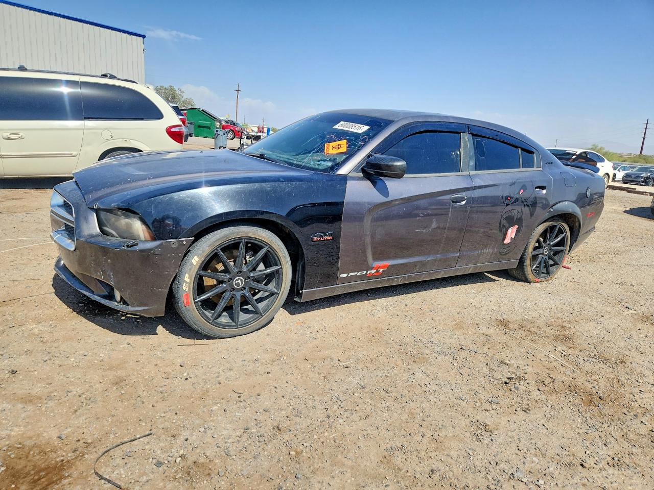 2014 Dodge Charger RT, VIN 2C3CDXCTXEH369097 — Front end