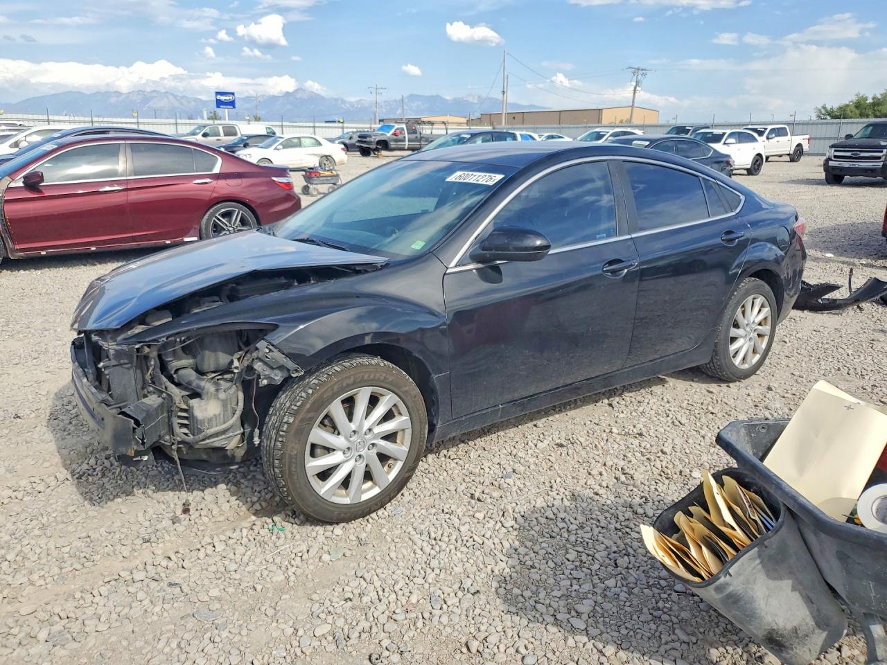 2012 Mazda 6 i Touring, VIN 1YVHZ8DH3C5M32655 — Front end