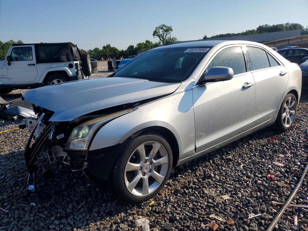 2014 Cadillac ATS Luxury RWD, VIN 1G6AB5RA7E0188632 — Перед