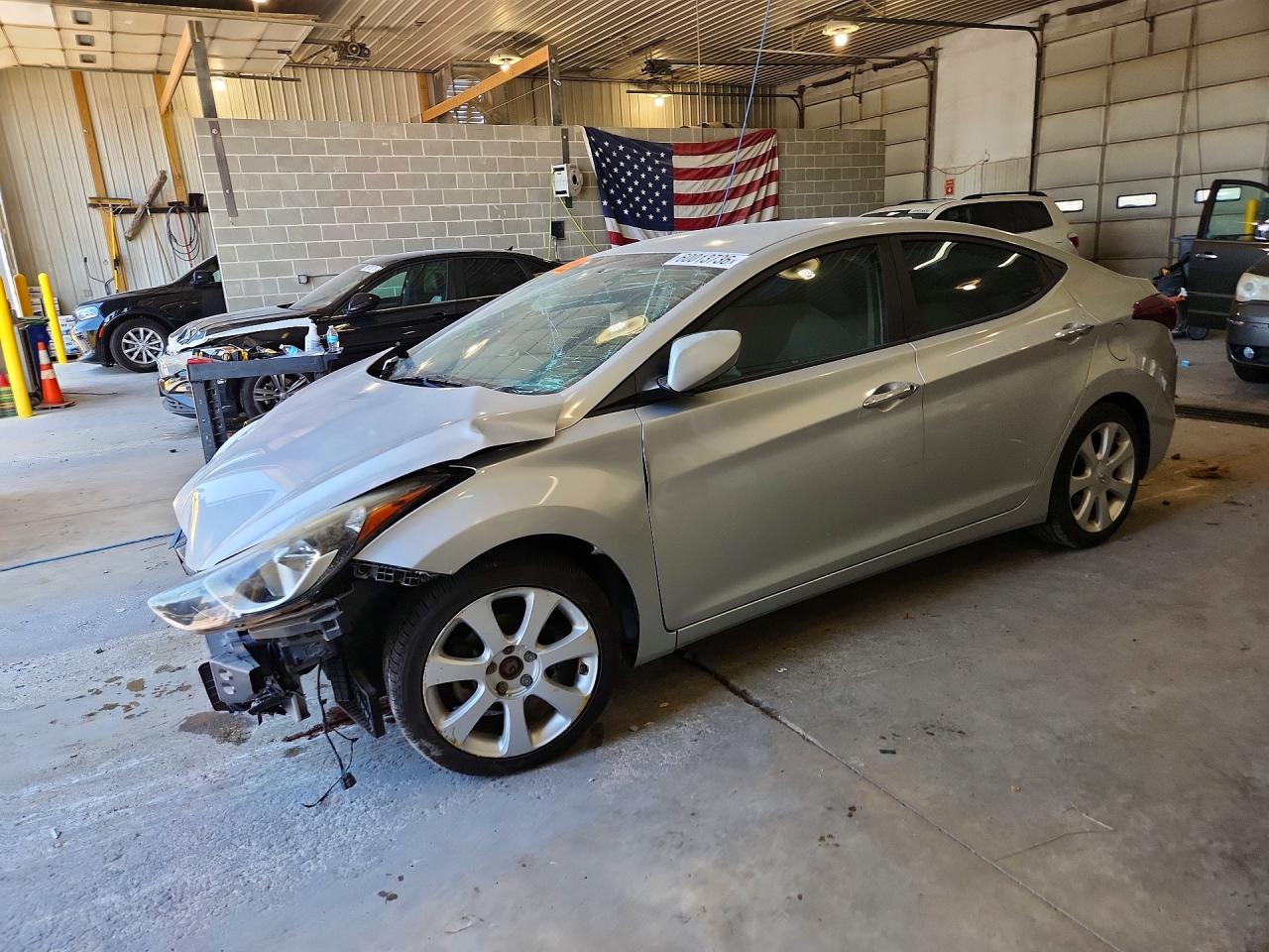 2014 Hyundai Elantra SE, VIN 5NPDH4AE4EH464317 — Front end