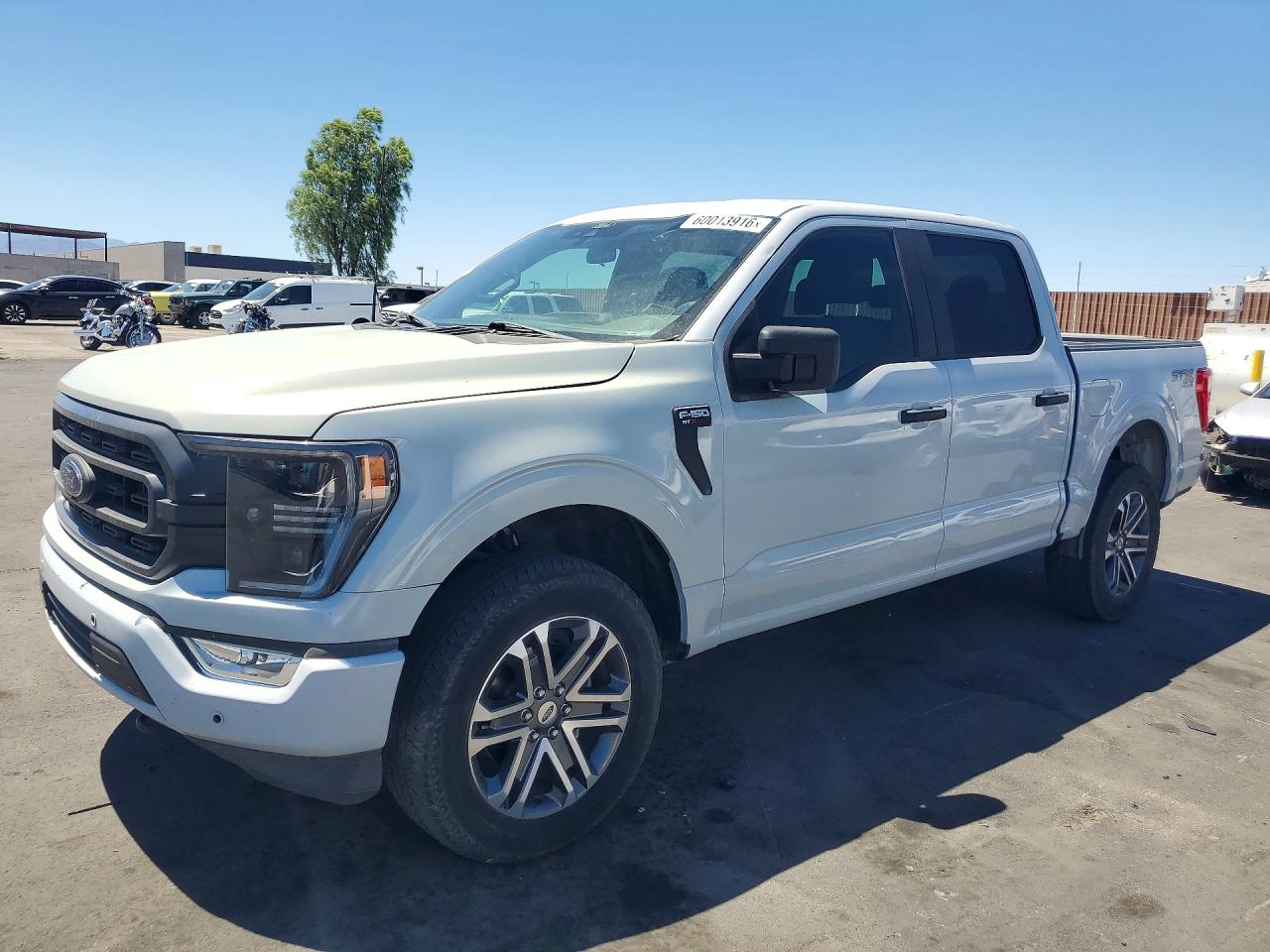 2021 Ford F-150 XLT, VIN 1FTEW1EP8MKE98720 — Frame damage