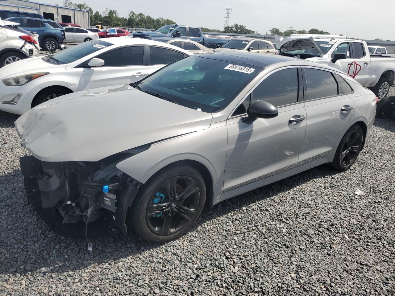 2022 Kia K5 GT-Line, VIN 5XXG64J29NG148934 — Front end