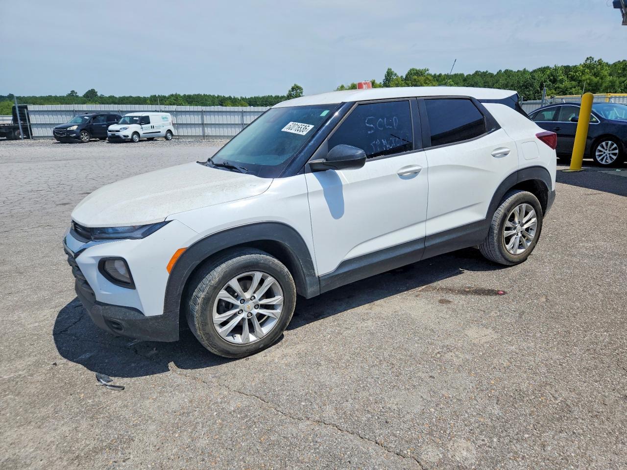 2021 Chevrolet TrailBlazer LS, VIN KL79MMS27MB045090 — Фото с аукциона