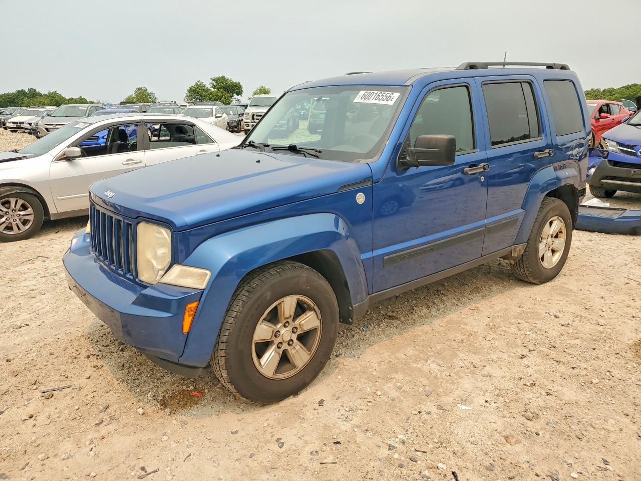 2010 Jeep Liberty Sport, VIN 1J4PN2GK5AW111560 — Rear end