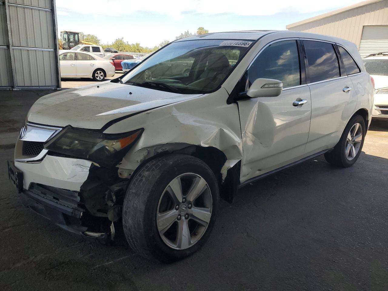2012 Acura MDX, VIN 2HNYD2H22CH508019 — Front end