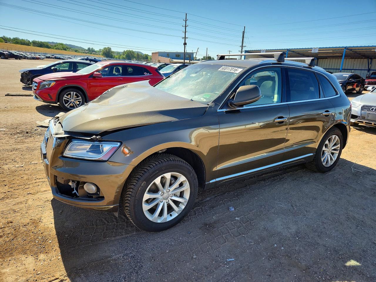 2015 Audi Q5 Premium Plus, VIN WA1LFAFP1FA027601 — Перед