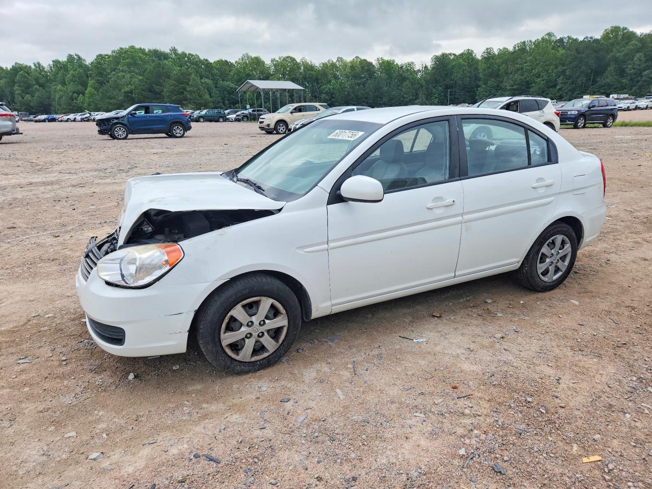 2010 Hyundai Accent GLS, VIN KMHCN4AC6AU486446 — Front end