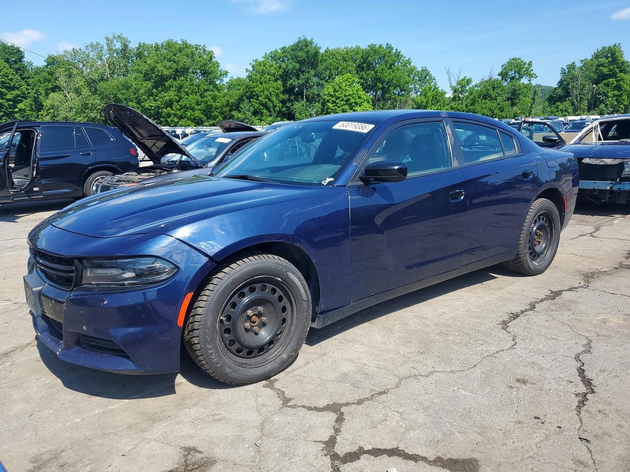 2018 Dodge Charger Police, VIN 2C3CDXKT2JH327020 — Разукомплектован