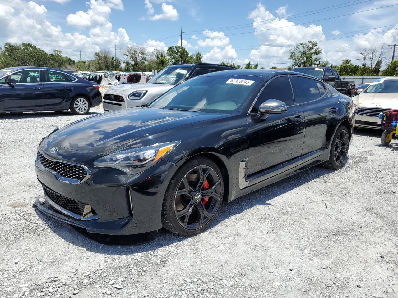 2019 Kia Stinger GT, VIN KNAE35LC1K6067008 — Front end