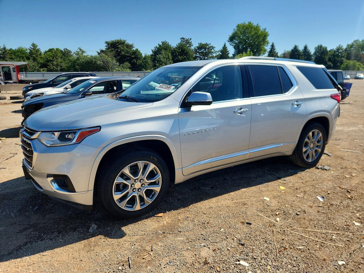 2018 Chevrolet Traverse Premier, VIN 1GNERKKW8JJ260352 — Rear end