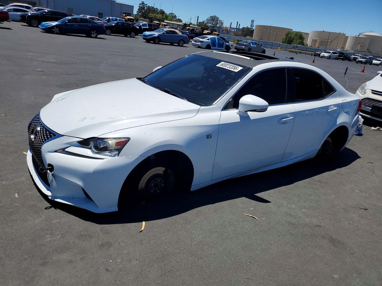 2016 Lexus IS 200t, VIN JTHBA1D28G5021892 — Vandalism