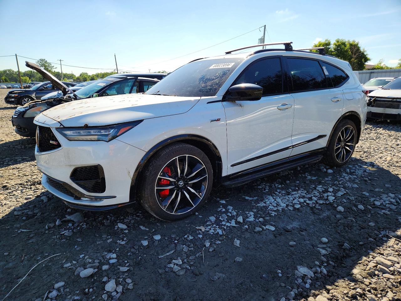 2022 Acura MDX Type S, VIN 5J8YD8H8XNL005391 — Vandalism